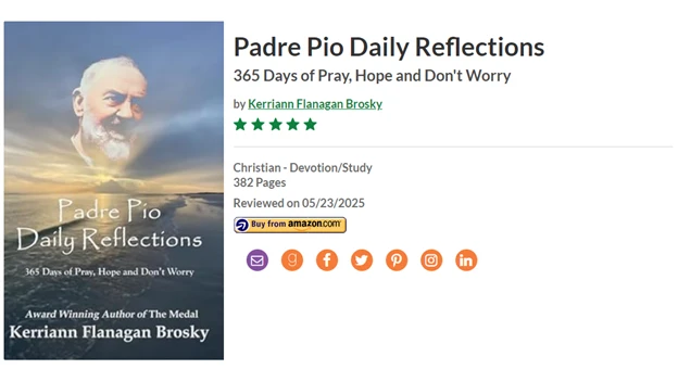Padre Pio Amazon page